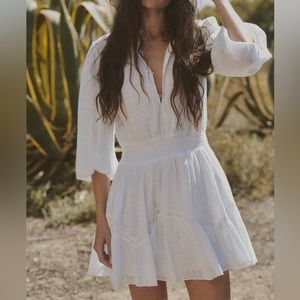 Zara Embroidered Dress